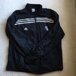 Chicago white Sox black adidas jacket